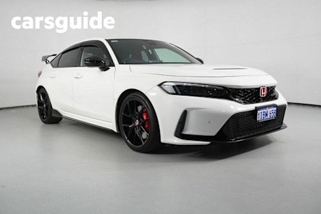 White 2023 Honda Civic Hatchback Type R
