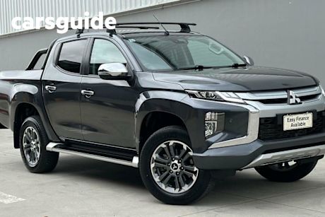 Grey 2022 Mitsubishi Triton Double Cab Pick Up GLS (4X4)