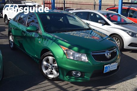 Green 2011 Holden Cruze Sedan SRI