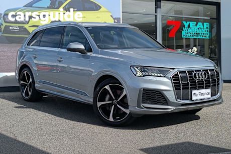 Silver 2023 Audi Q7 Wagon 55 Tfsi S Line Quattro Mhev