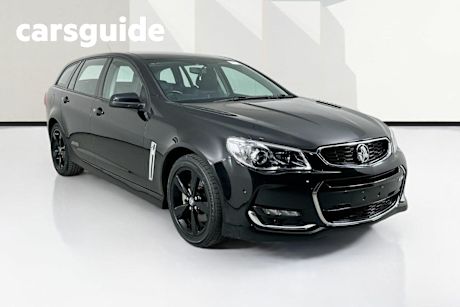 Black 2016 Holden Commodore Sportswagon SS