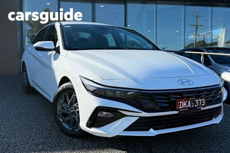 White 2024 Hyundai I30 Sedan Elite HEV 1.6P DCT