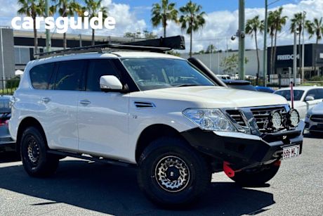 White 2019 Nissan Patrol Wagon TI (4X4)