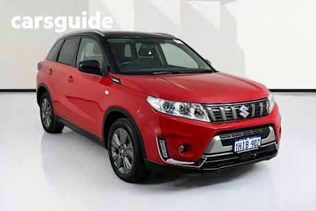 Red 2021 Suzuki Vitara Wagon 1.6L