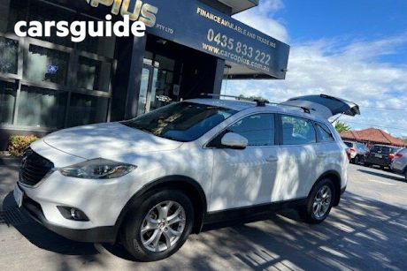 White 2014 Mazda CX-9 Wagon Classic (fwd)