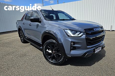 Grey 2023 Isuzu D-MAX Crew Cab Utility X-Terrain (4X4)