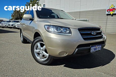 Gold 2009 Hyundai Santa FE Wagon SX Crdi (4X4)