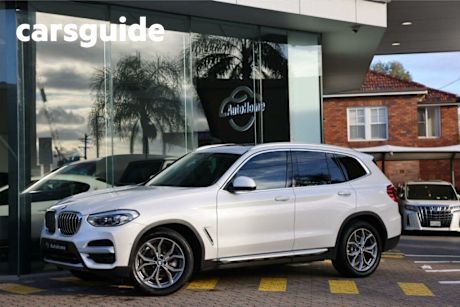 White 2019 BMW X3 Wagon Sdrive 20I