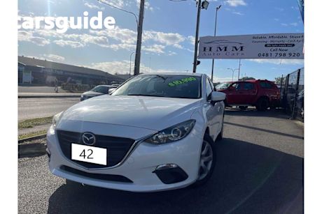 White 2014 Mazda 3 Hatchback NEO