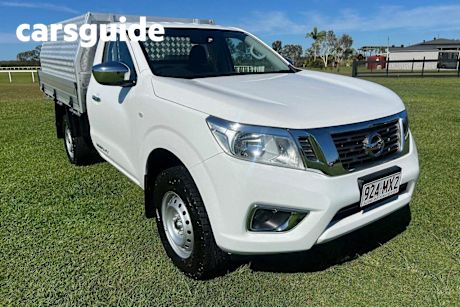 White 2019 Nissan Navara Cab Chassis RX (4X2)