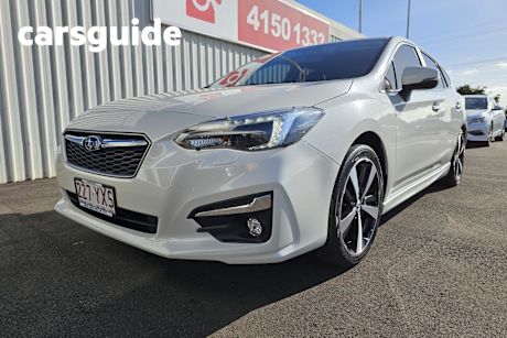 White 2019 Subaru Impreza Hatchback 2.0I-S (awd)