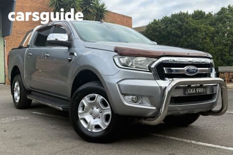 Grey 2016 Ford Ranger Dual Cab Utility XLT 3.2 (4X4)