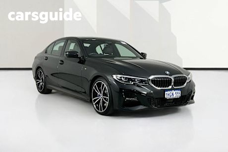 Black 2021 BMW 330I Sedan M Sport