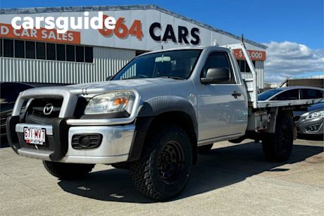 Silver 2008 Mazda BT-50 Cab Chassis B3000 DX (4X4)