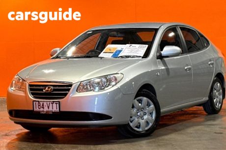 Silver 2008 Hyundai Elantra Sedan SLX