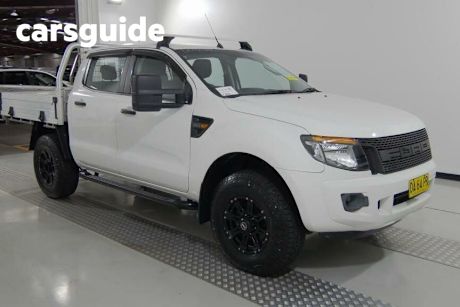 White 2012 Ford Ranger Crew Cab Utility XL 2.2 (4X4)