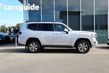 Silver 2024 Toyota Landcruiser Wagon