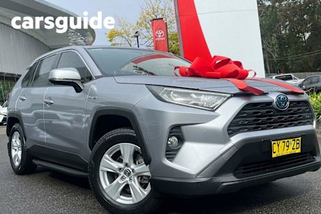 Silver 2020 Toyota RAV4 Wagon GX (awd) Hybrid