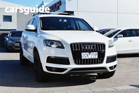 White 2012 Audi Q7 Wagon 3.0 TDI Quattro