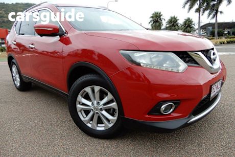 Red 2014 Nissan X-Trail Wagon ST-L (4X4)