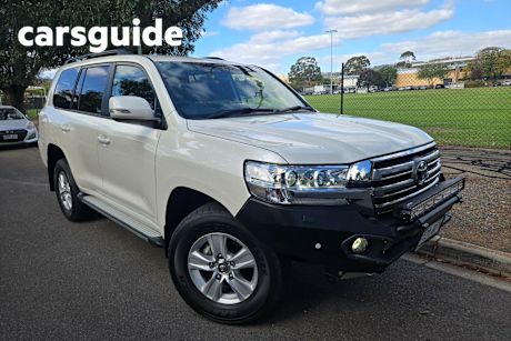 White 2018 Toyota Landcruiser Wagon LC200 GXL (4X4)