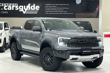 Grey 2022 Ford Ranger Double Cab Pick Up Raptor 3.0 (4X4)