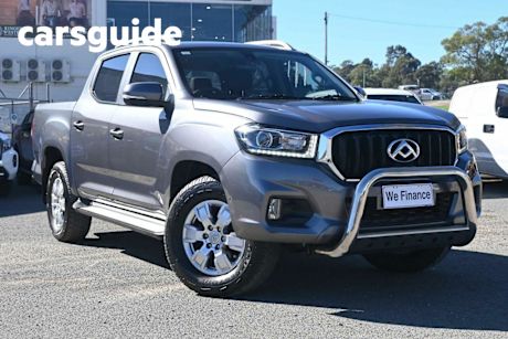 Grey 2021 LDV T60 Double Cab Utility PRO (4X4)