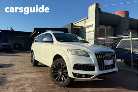 White 2013 Audi Q7 Wagon 3.0 TDI Quattro