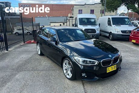 Black 2016 BMW 125I Hatchback Sportline