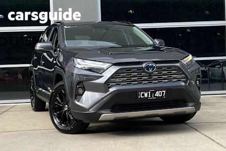 Grey 2024 Toyota RAV4 Wagon Cruiser (2WD) Hybrid