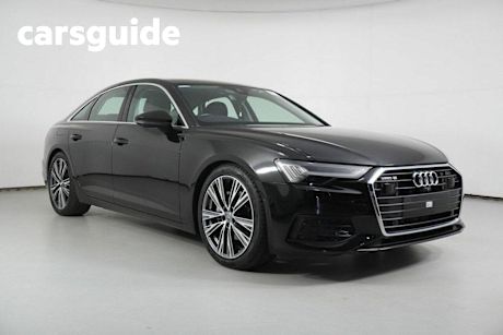 Black 2019 Audi A6 Sedan 45 Tfsi Quattro (hybrid)