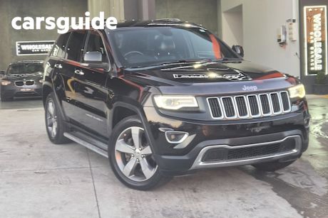 Black 2015 Jeep Grand Cherokee Wagon Limited (4X4)