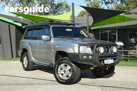 Silver 2011 Nissan Patrol Wagon ST (4X4)
