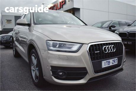 Yellow 2014 Audi Q3 Wagon 2.0 Tfsi Quattro (125KW)