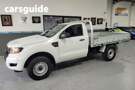 White 2017 Ford Ranger Cab Chassis XL 2.2 HI-Rider (4X2)