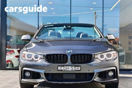 Grey 2015 BMW 428I Convertible Sport Line