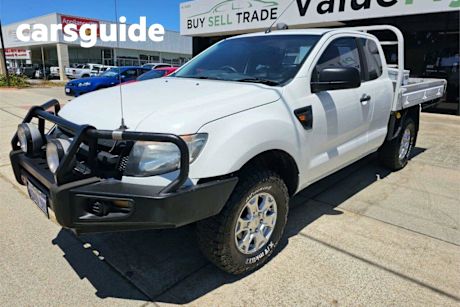 White 2011 Ford Ranger Super Cab Chassis XL 3.2 (4X4)
