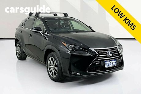 Black 2016 Lexus NX300H Wagon Luxury Hybrid (fwd)