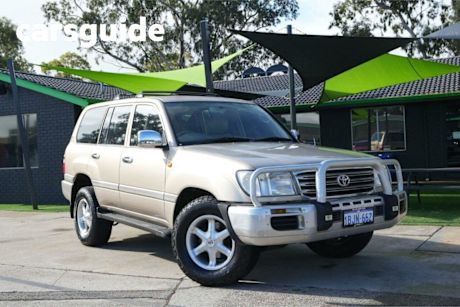 Gold 2003 Toyota Landcruiser Wagon GXL (4X4)