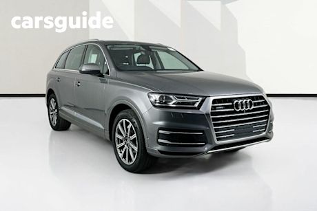 Grey 2018 Audi Q7 Wagon 3.0 TDI Quattro (160KW)