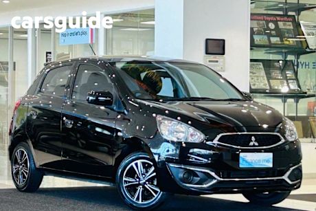 Black 2018 Mitsubishi Mirage Hatchback ES