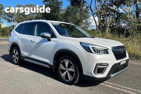 White 2021 Subaru Forester Wagon 2.5I-S (awd)