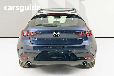 Blue 2022 Mazda 3 Hatchback G25 Astina