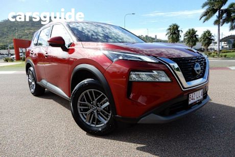 Red 2024 Nissan X-Trail Wagon ST (2WD)