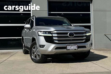 Silver 2022 Toyota Landcruiser Wagon LC300 VX (4X4)
