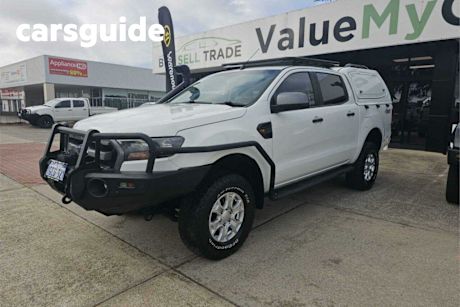 White 2016 Ford Ranger Dual Cab Utility XLS 3.2 (4X4)