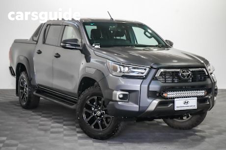 Grey 2021 Toyota Hilux Double Cab Pick Up Rogue (4X4)
