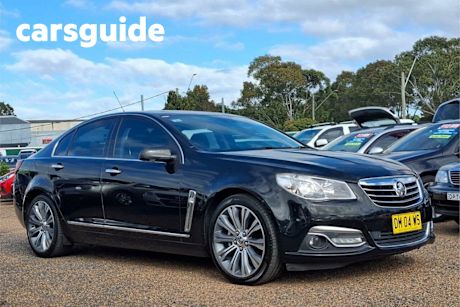 Black 2014 Holden Calais Sedan V