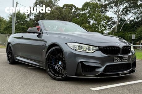 Grey 2016 BMW M4 Convertible Competition M-DCT