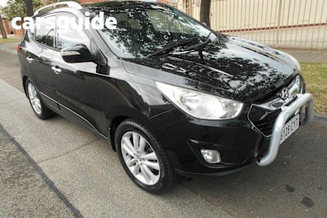 Black 2011 Hyundai IX35 Wagon Highlander (awd)